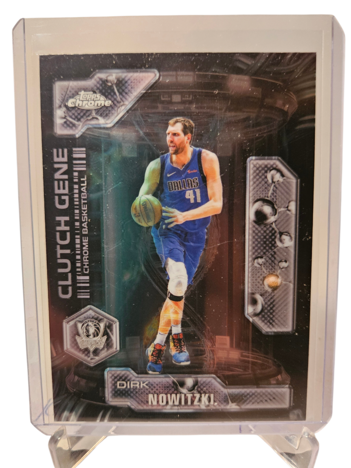 2025 Topps Chrome #CG-22 Dirk Nowitzki Clutch Gene