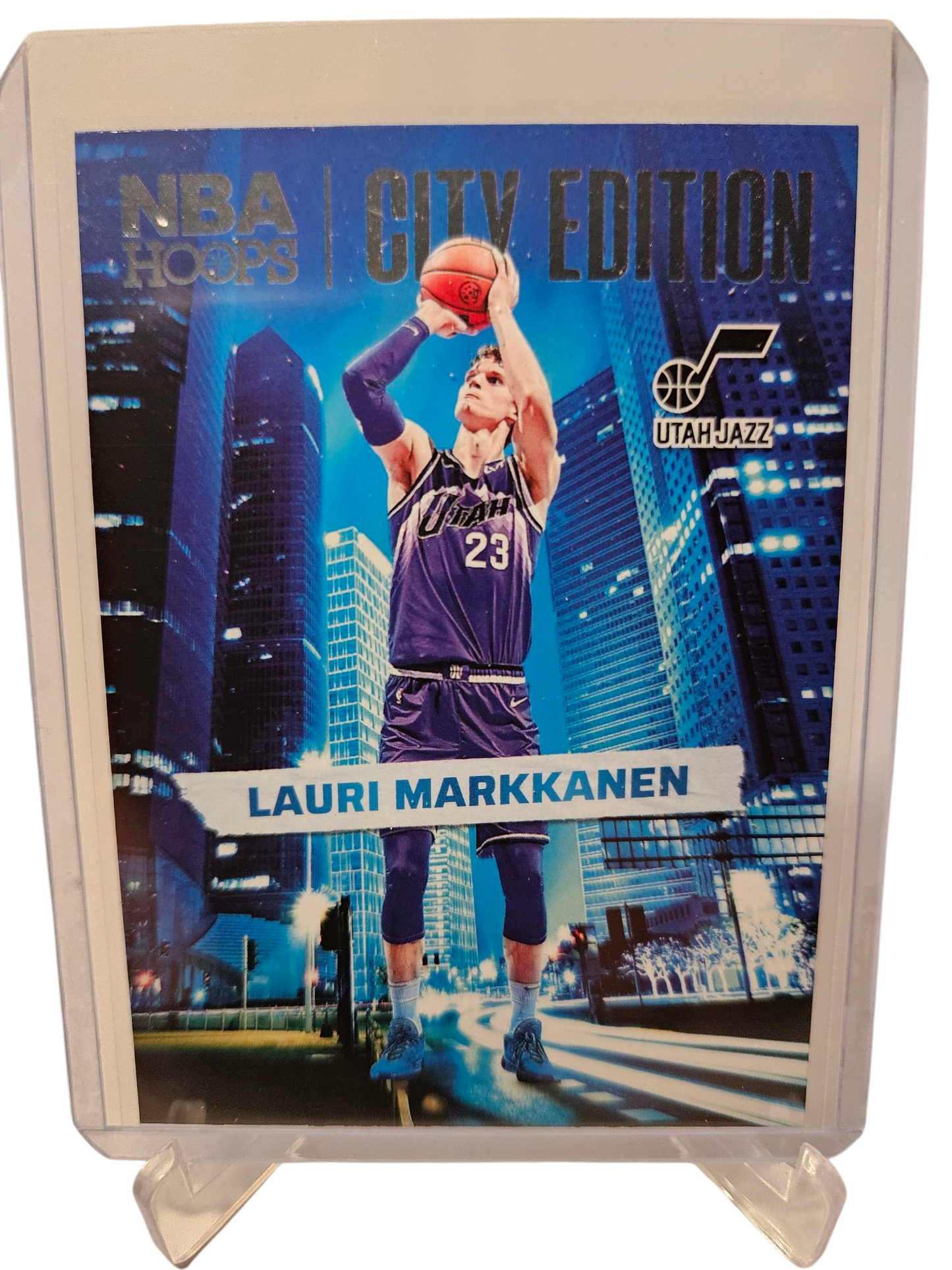 2024-25 Panini Hoops #13 Lauri Markkanen City Edition