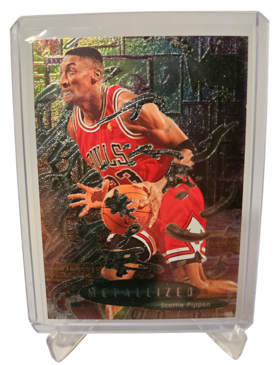 1996-97 Fleer Metal #229 Scottie Pippen Metallized