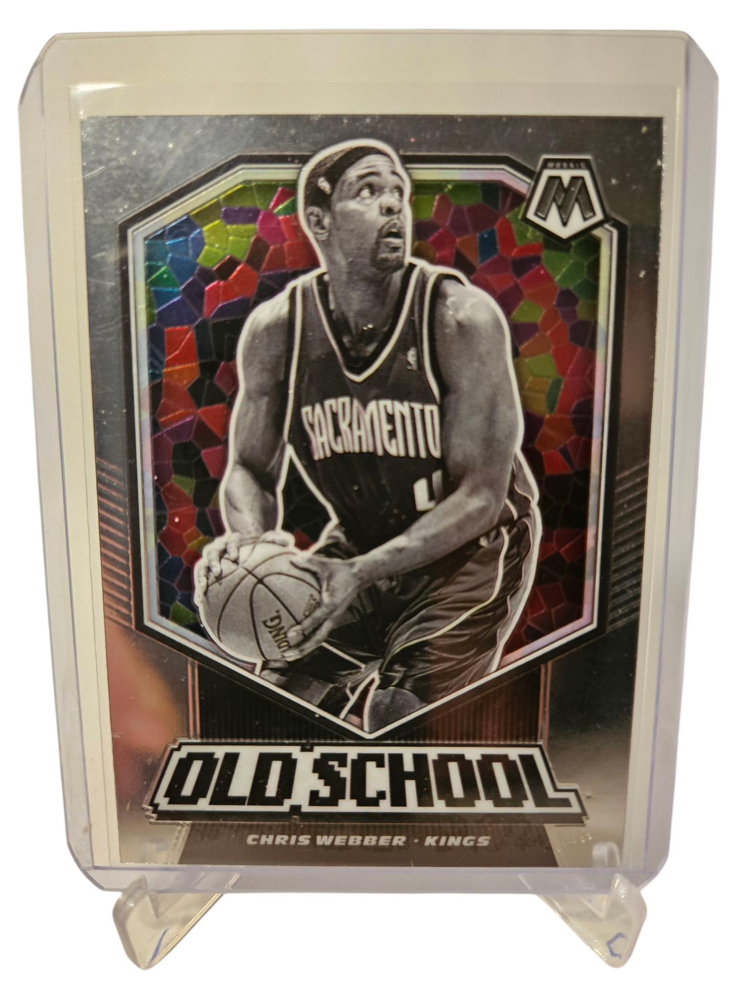 2019-20 Panini Mosaic #13 Chris Webber Old School