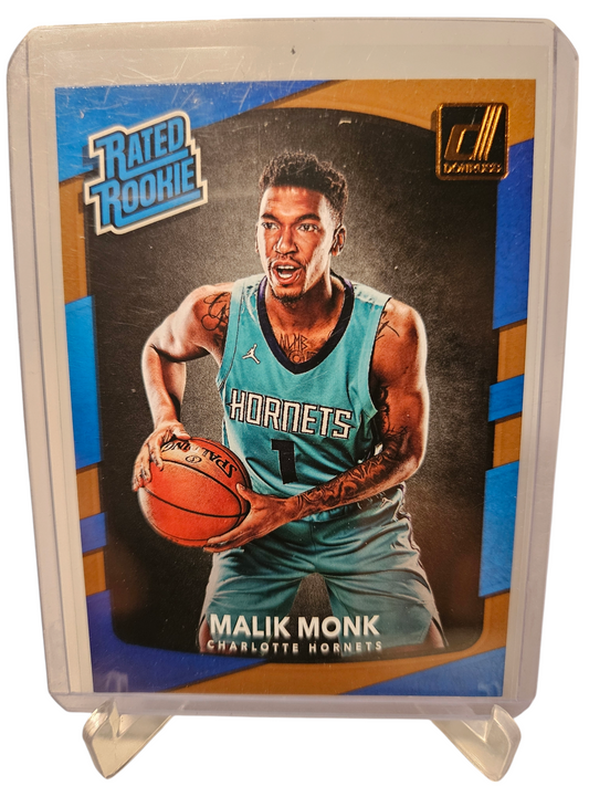 2017-18 Panini Donruss #190 Malik Monk Rookie Card