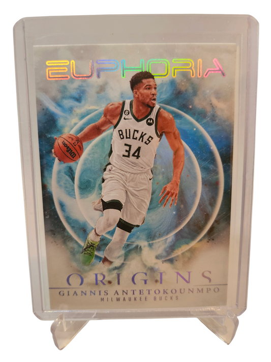 2023-24 Panini Origins #17 Giannis Antetokounmpo Euphoria