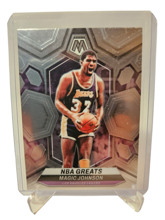 2023-24 Panini Mosaic #295 Magic Johnson NBA Greats