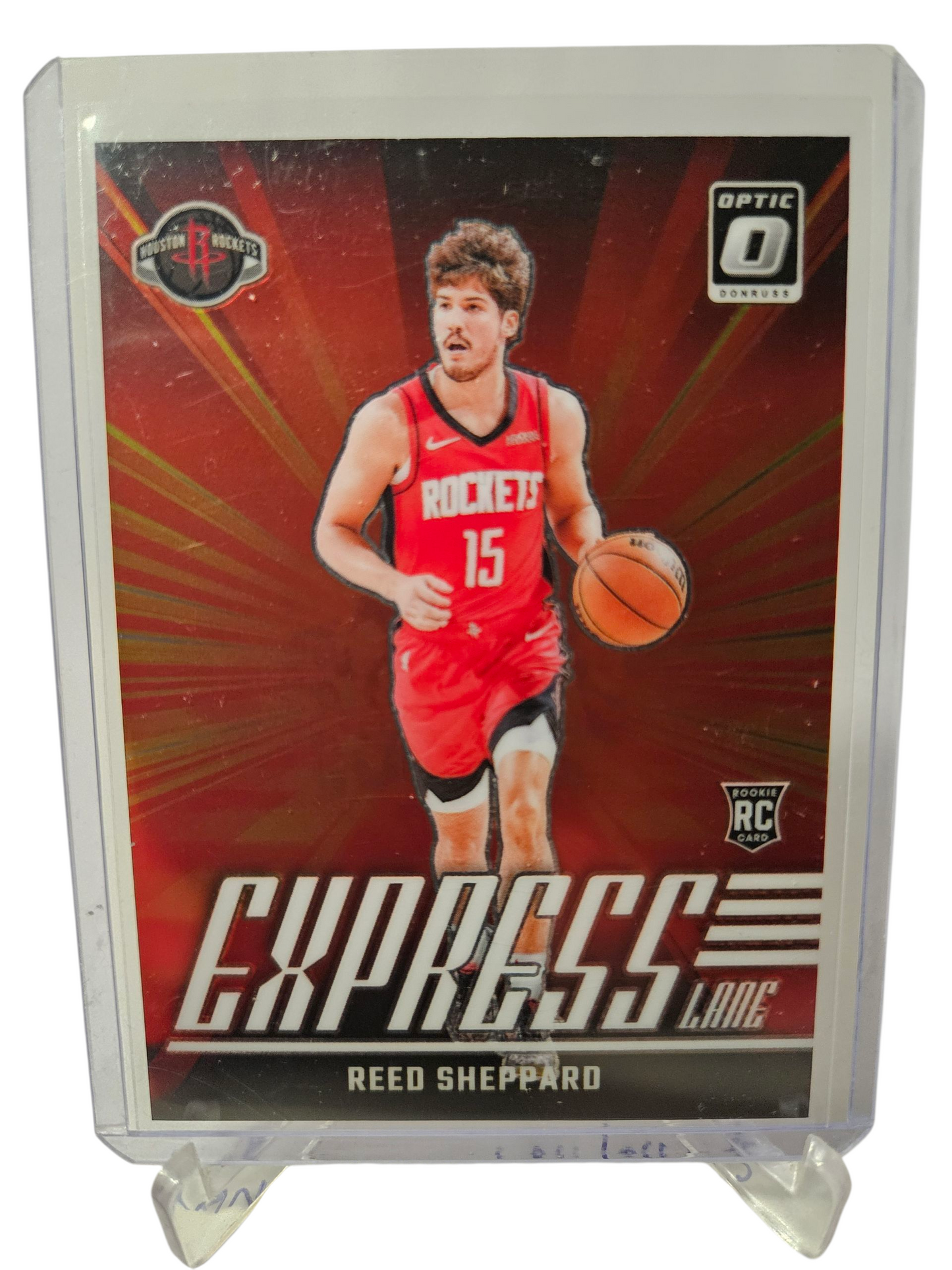 2024-25 Panini Donruss Optic #16 Reed Sheppard Rookie Card Express Lane