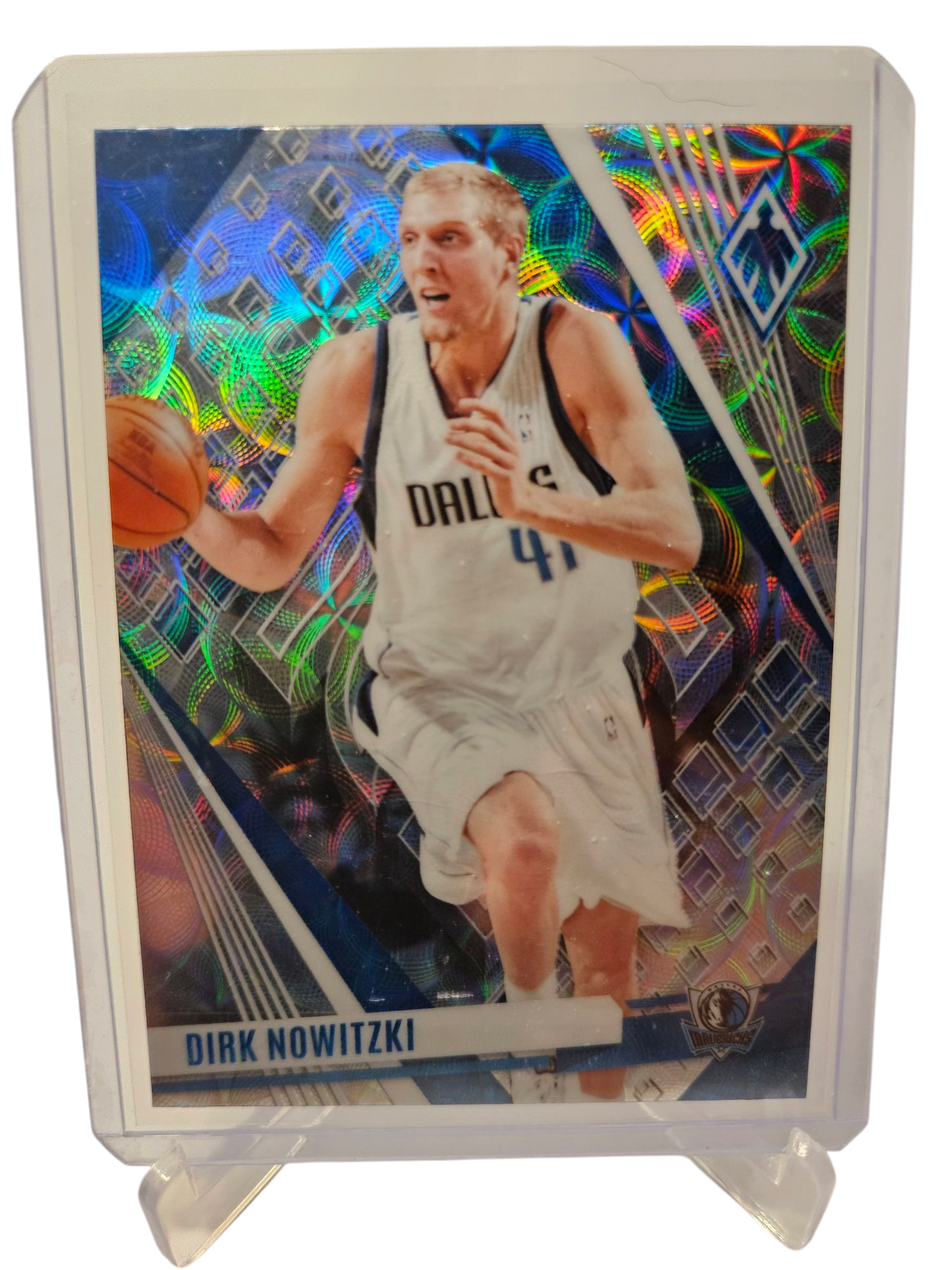2023-24 Panini Phoenix #66 Dirk Nowitzki Silver Holo Scope