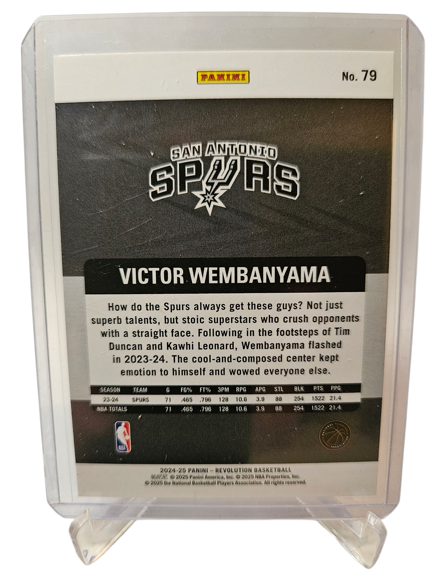 2024-25 Panini Revolution #79 Victor Wembanyama