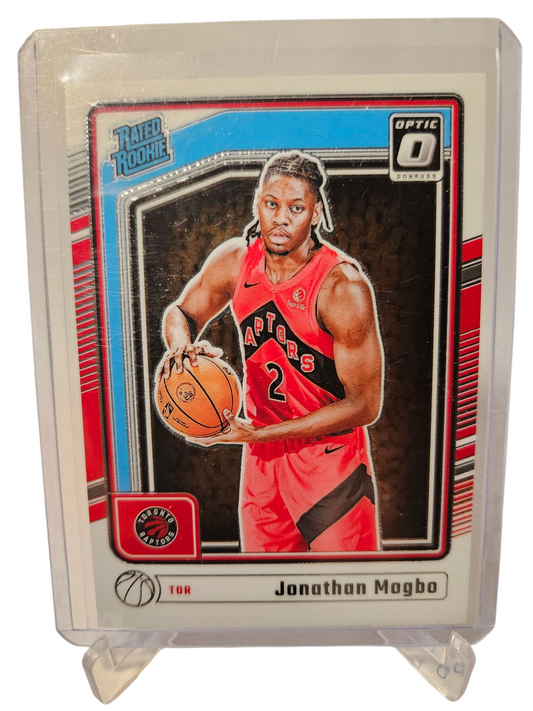 2024-25 Panini Donruss Optic #297 Jonathan Mogbo Rated Rookie