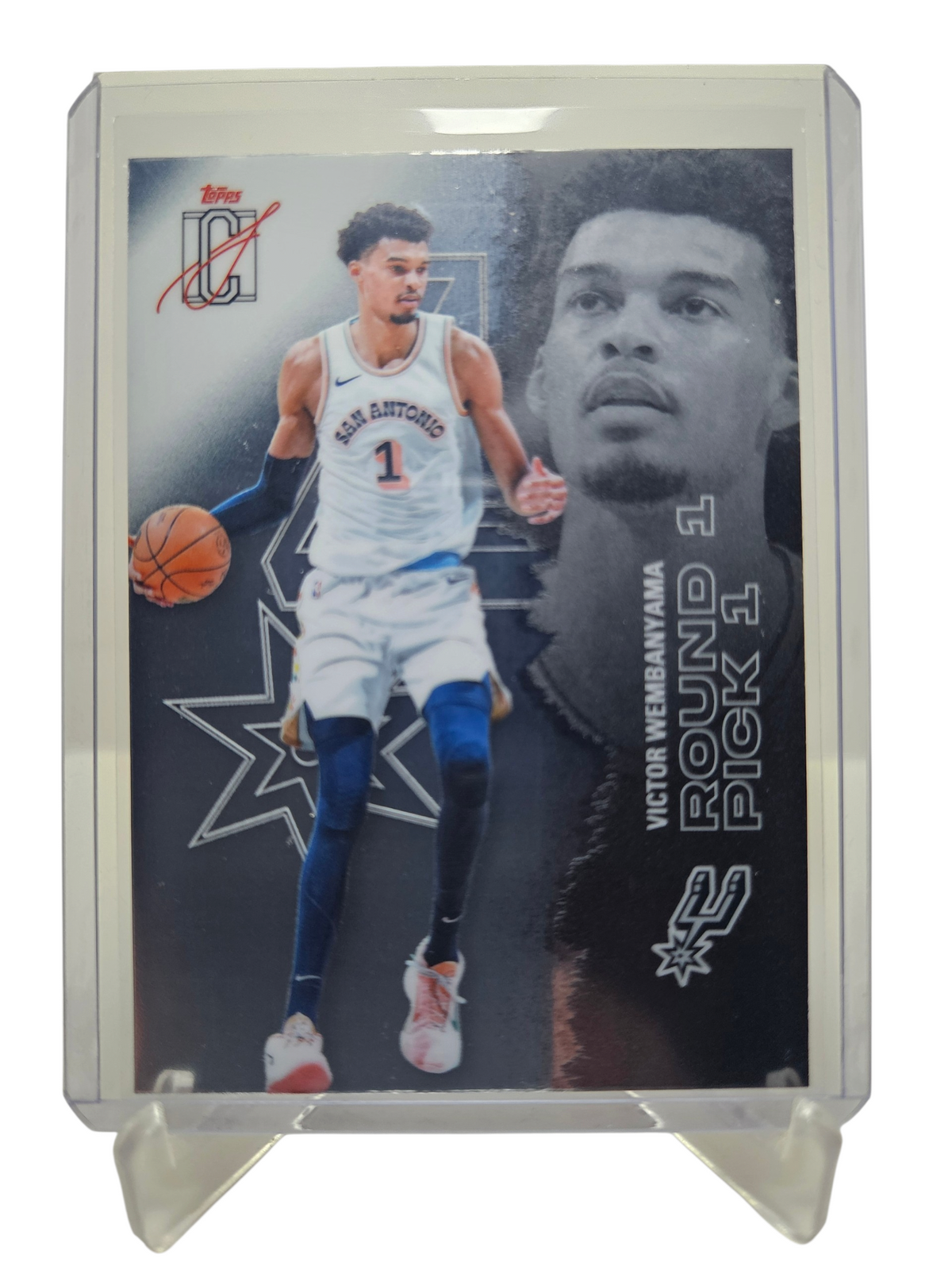 2025-26 Topps Signature Class #55 Victor Wembanyama  Chrome