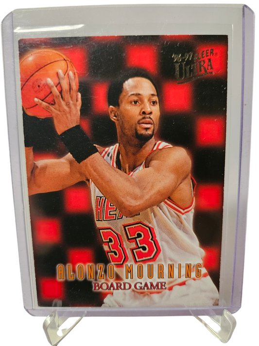 1996-97 Fleer Ultra #11 of 20 Alonzo Mourning Board Game