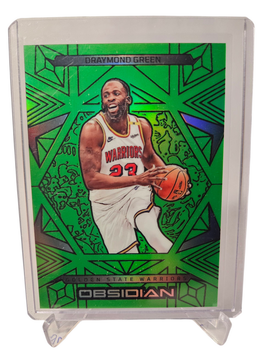 2024-25 Panini Obsidian #71 Draymond Green Green Flood 14/25