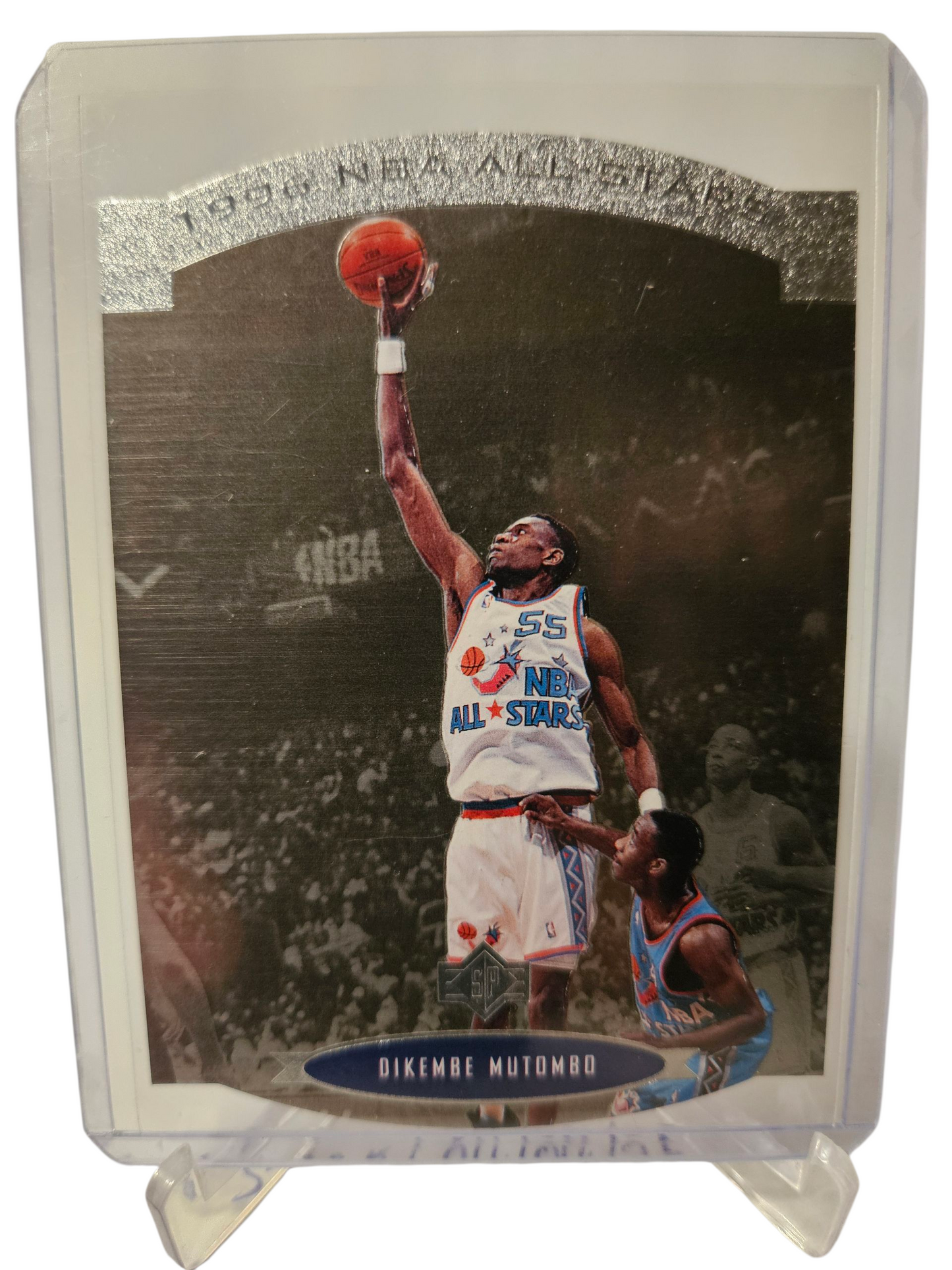 1996 Upper Deck SPX #AS20 Dikembe Mutombo 1996 All-Stars Die Cut