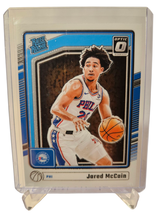 2024-25 Panini Donruss Optic #9 Jared McCain Rated Rookie