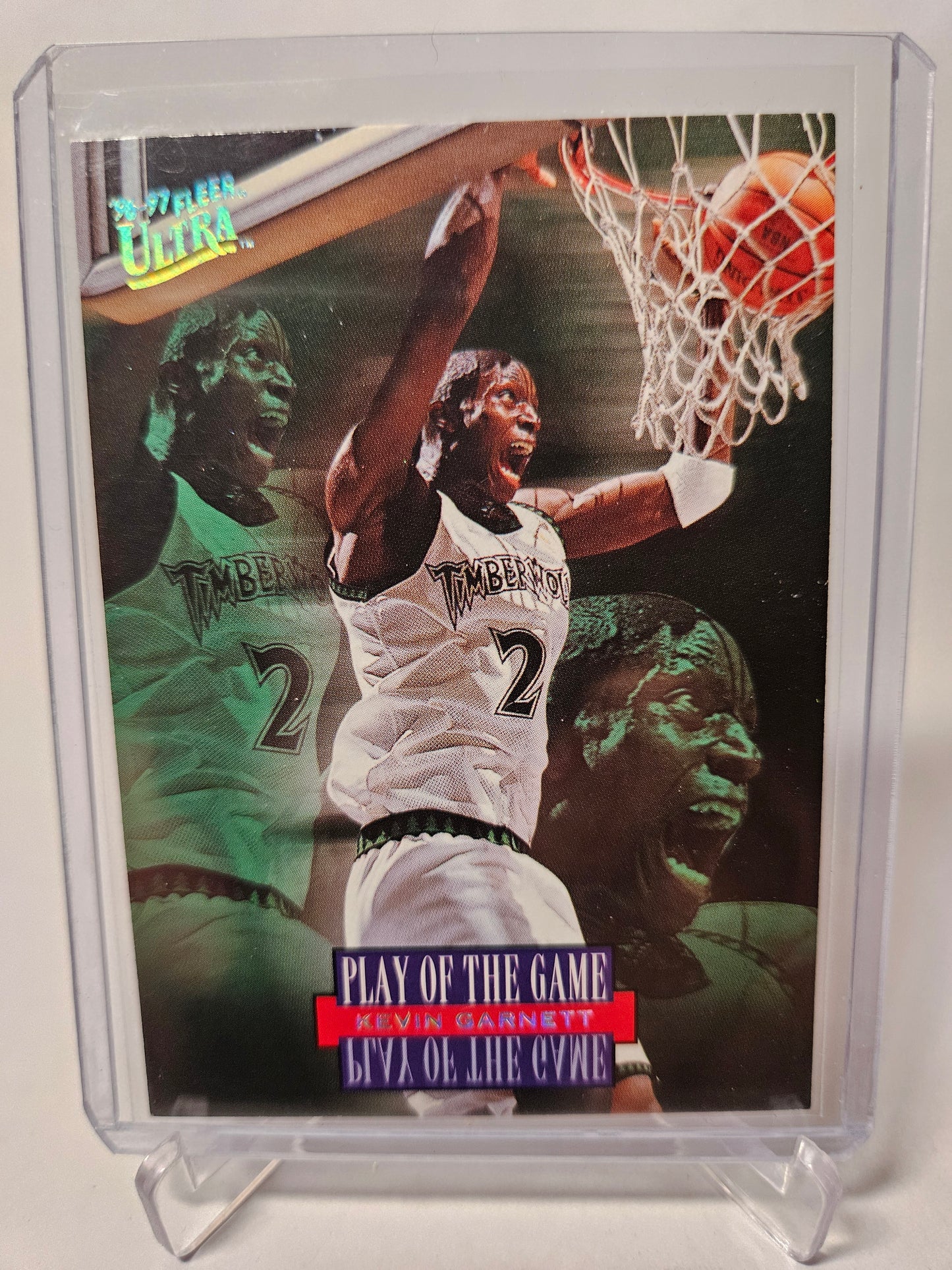 1996-97 Fleer Ultra #290 Kevin Garnett Play of the Game