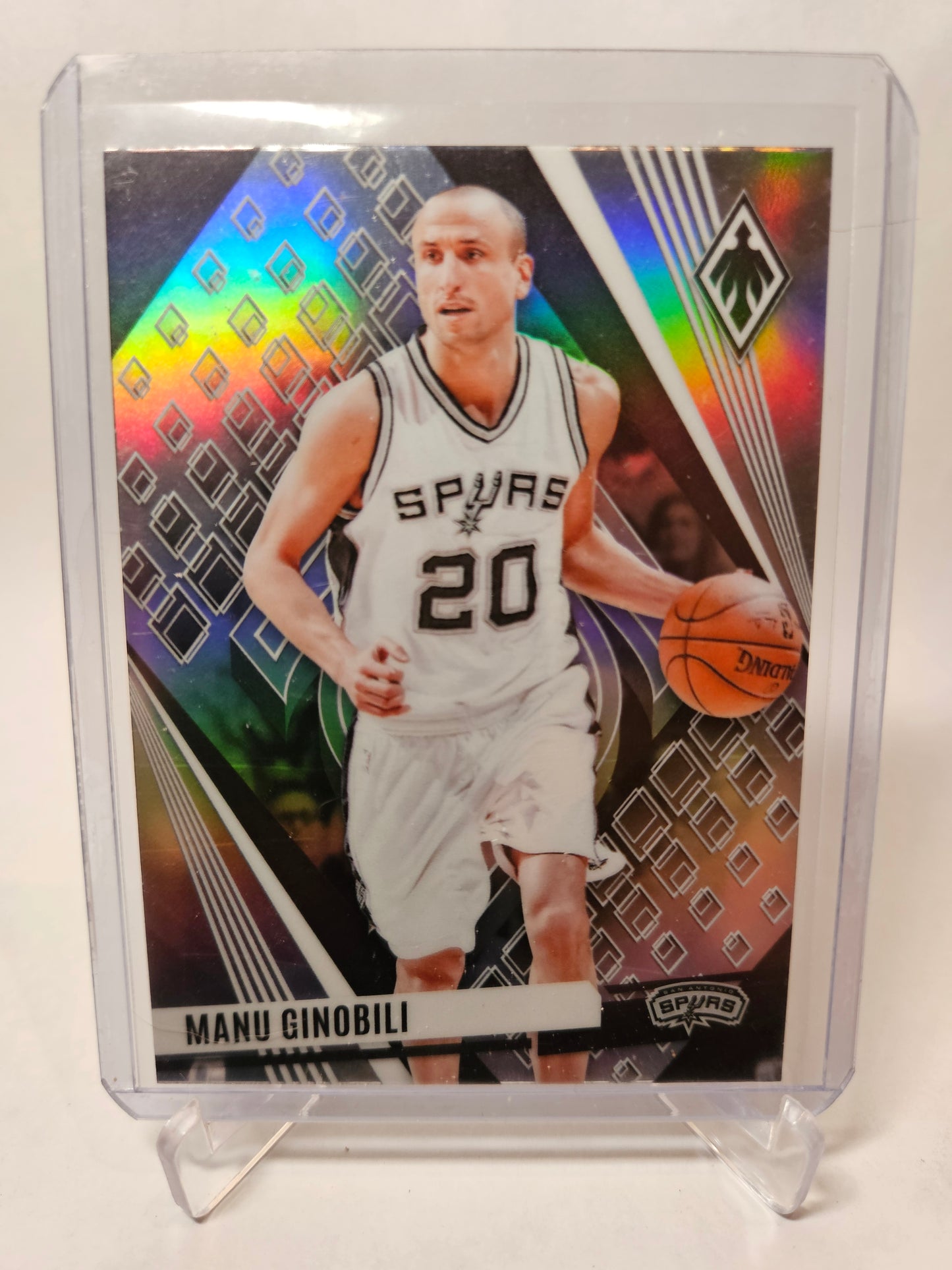 2023-24 Panini Phoenix #49 Manu Ginobili Silver Holo