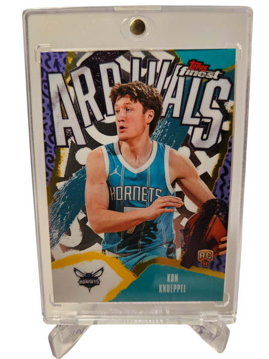 2025 Topps Finest #A-4 Kon Knueppel Rookie Card Arrivals