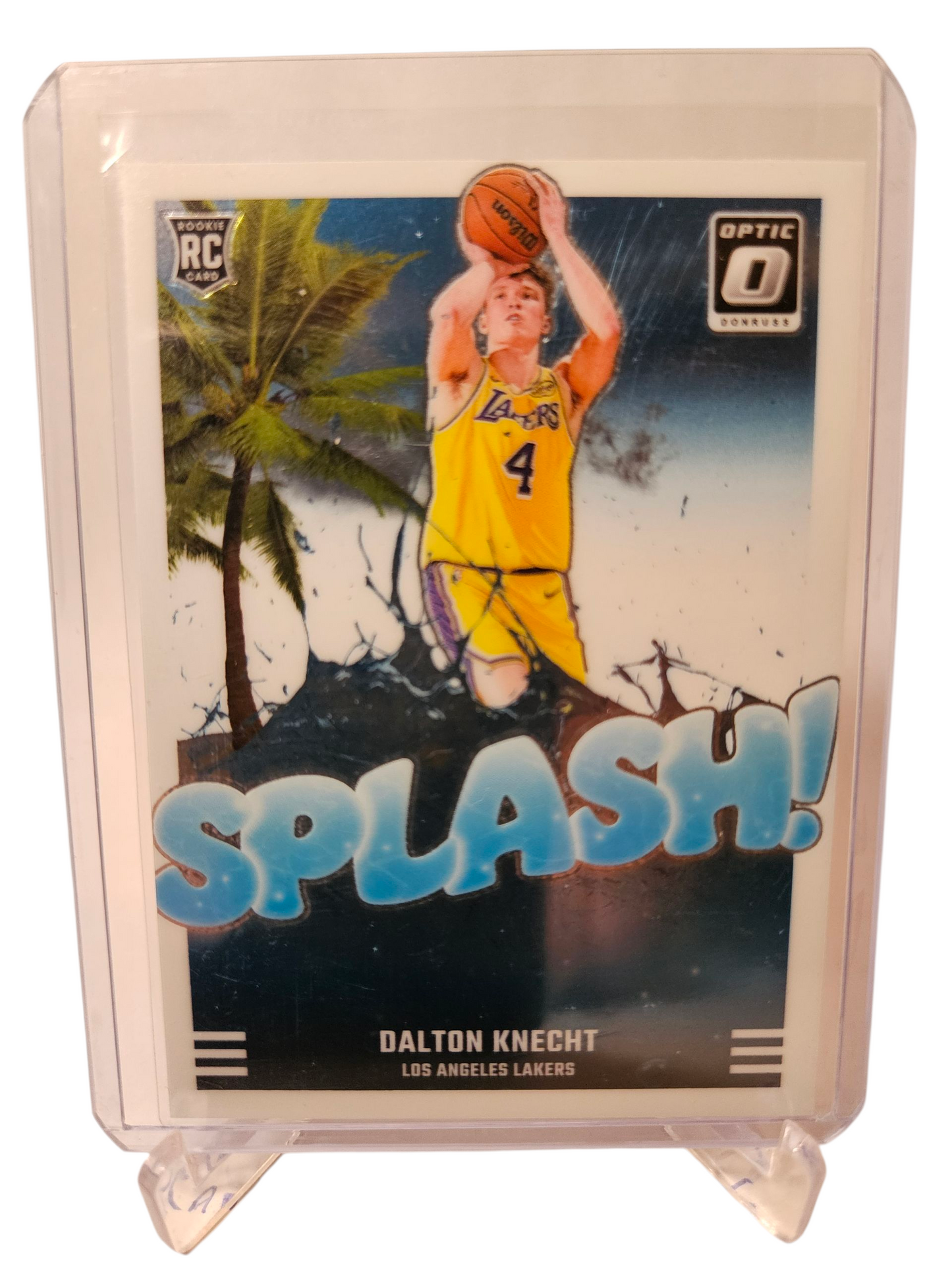 2024-25 Panini Donruss Optic #12 Dalton Knecht Rookie Card Splash