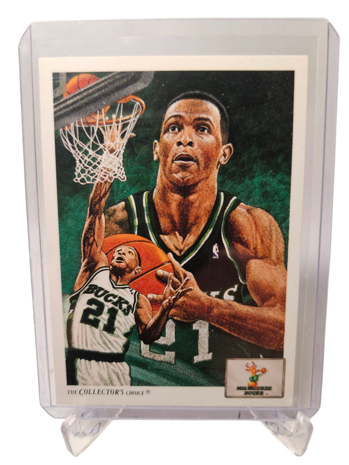 1991 Upper Deck #73 Alvin Robertson Bucks Checklist
