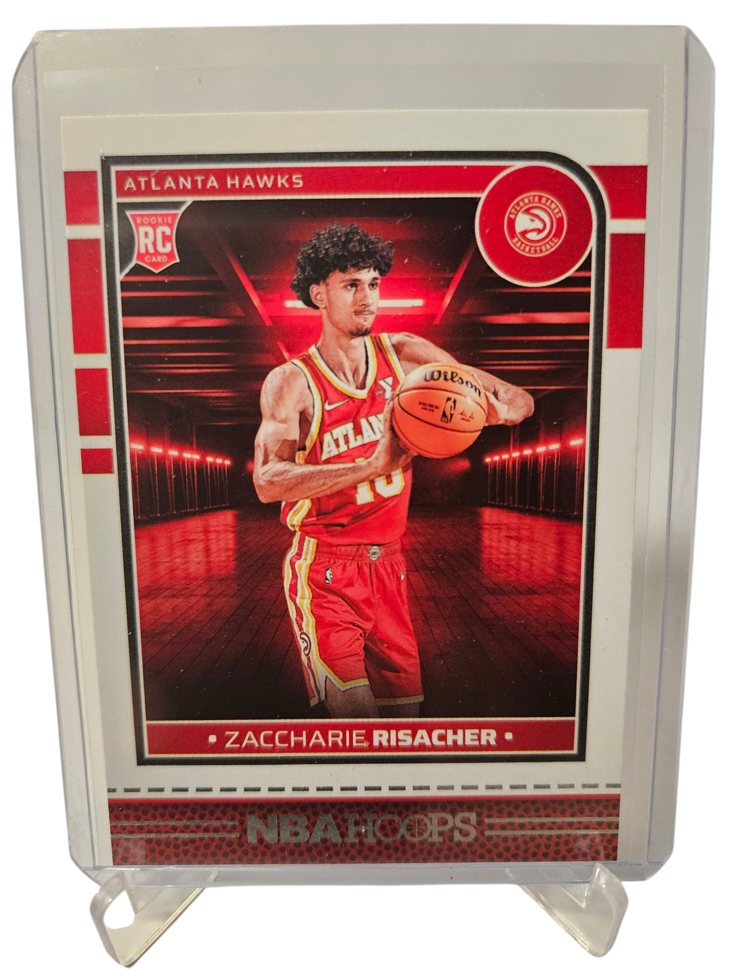 2024-25 Panini Hoops #231 Zaccharie Risacher Rookie Card
