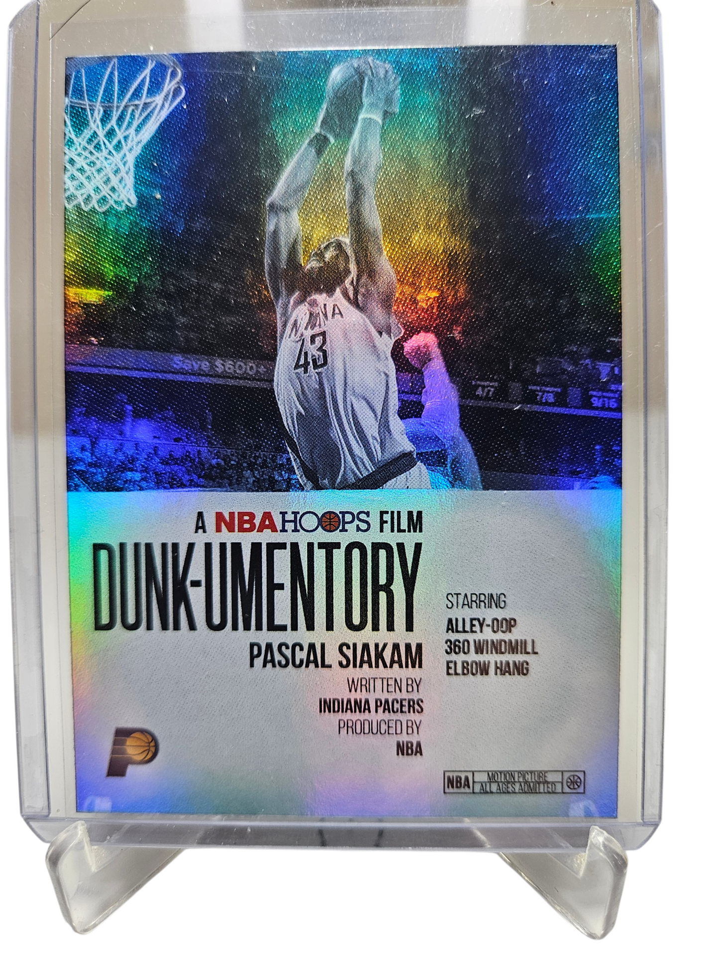 2025-26 Topps Hoops #D-5 Pascal Siakam Dunk-Umentory SP