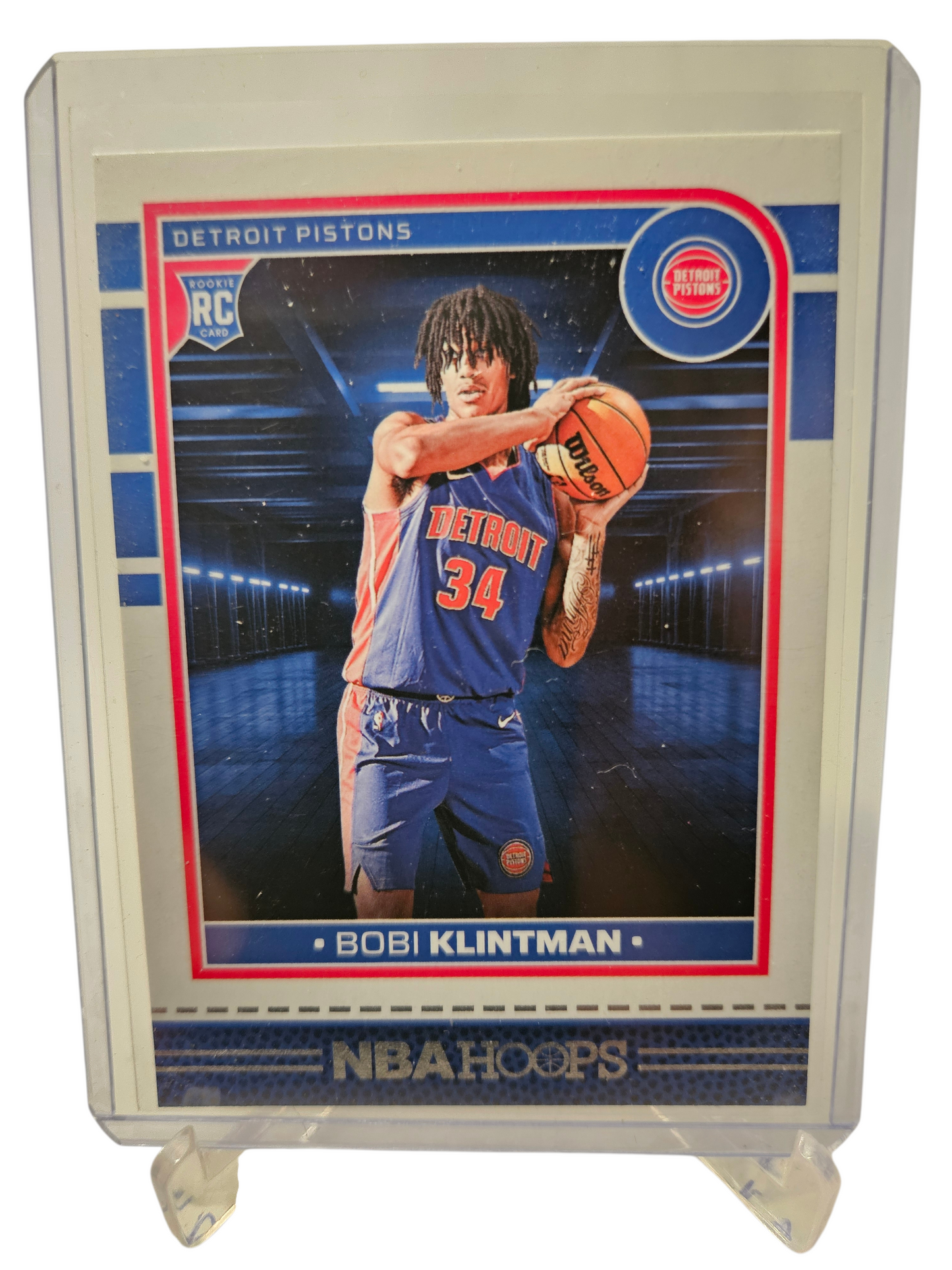 2024-25 Panini Hoops #267 Bobi Klintman Rookie Card