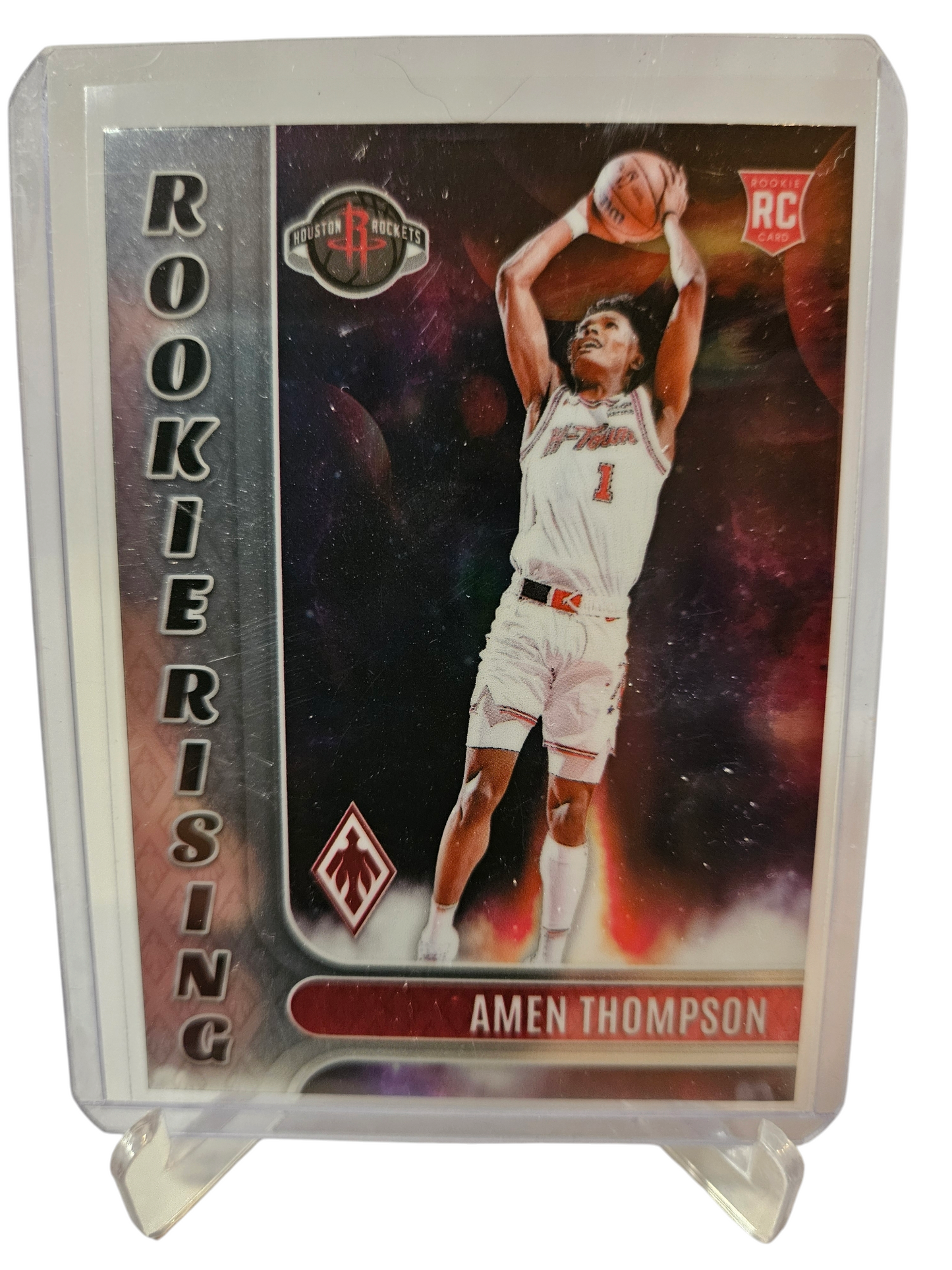 2023-24 Panini Phoenix #5 Amen Thompson Rookie Rising