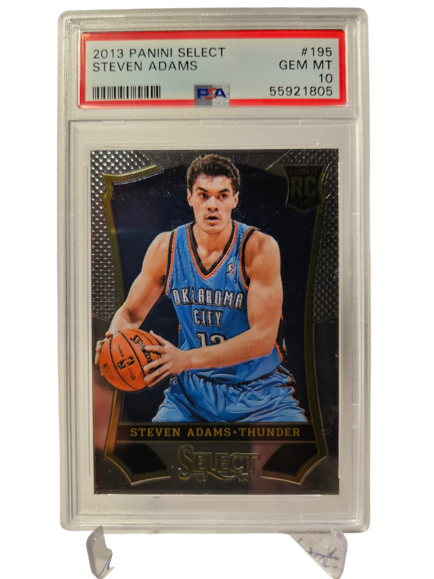 2013 Panini Select #195 Steven Adams Rookie Card PSA 10 Gem Mint