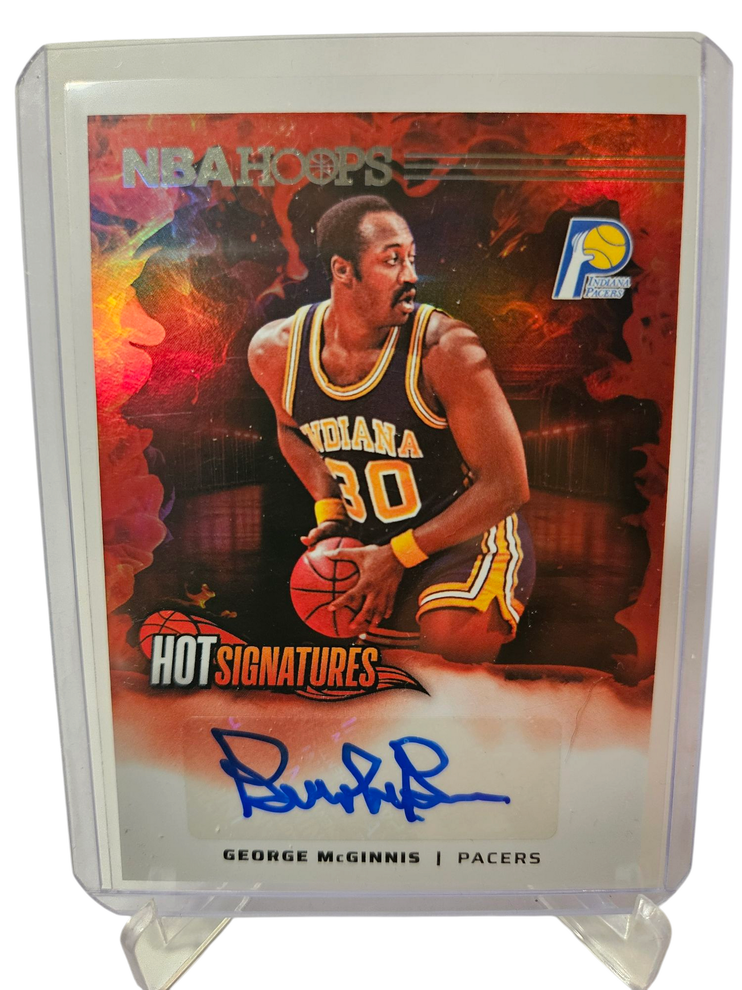 2024-25 Panini Hoops #HS-GMP George McGinnes Hot Signatures