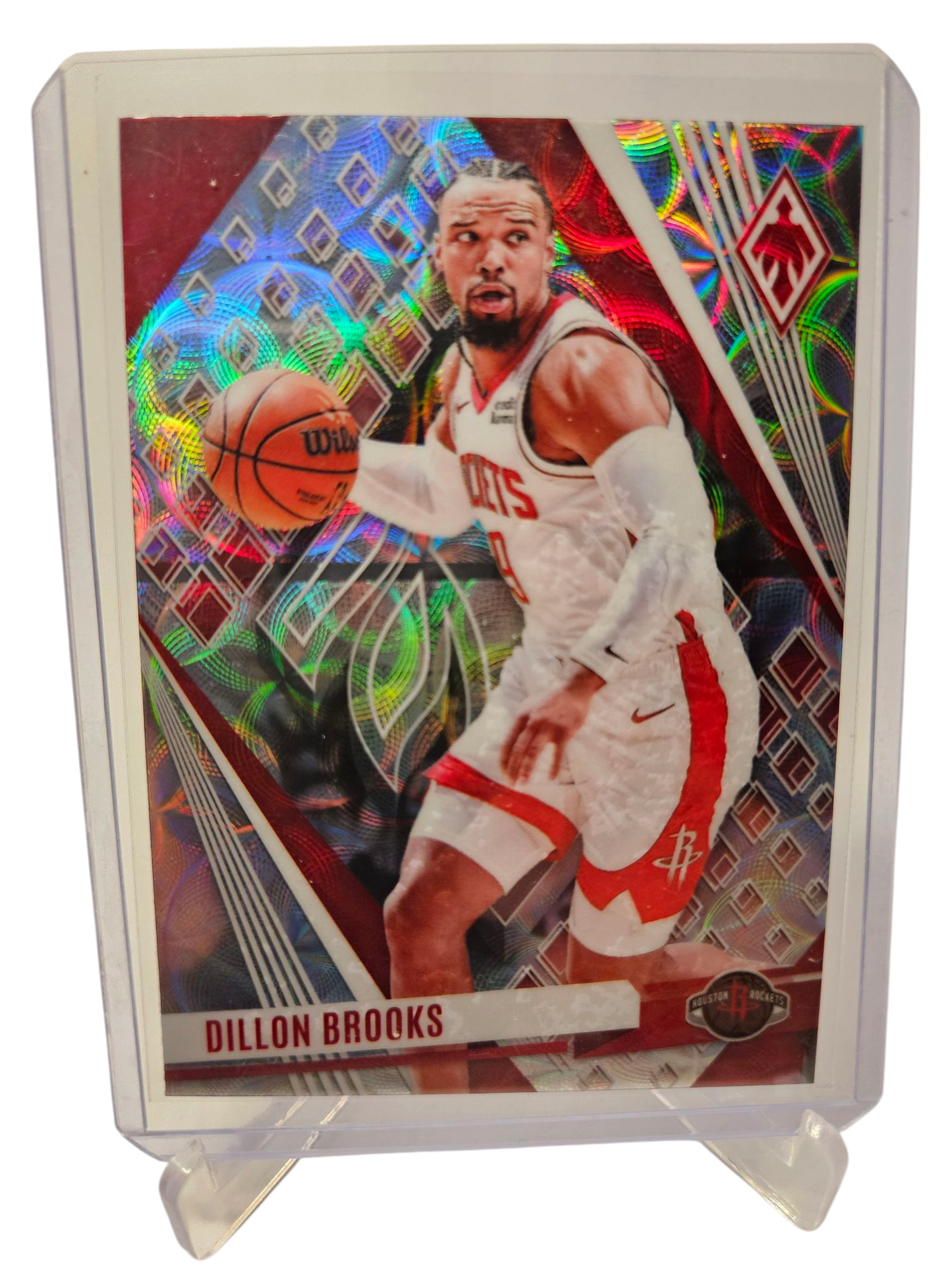 2023-24 Panini Phoenix #127 Dillon Brooks Silver Holo Scope