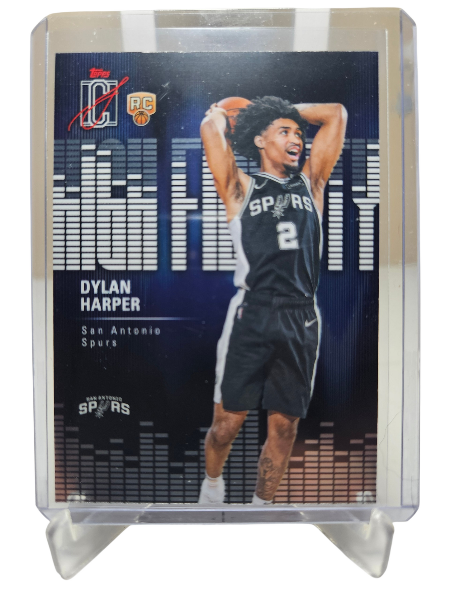 2025-26 Topps Signature Class #HF-2 Dylan Harper Rookie Card High Fidelity