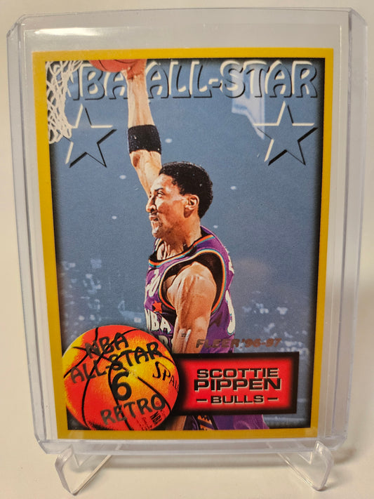 1996-97 Fleer #287 Scottie Pippen NBA All-Star 6 Retro