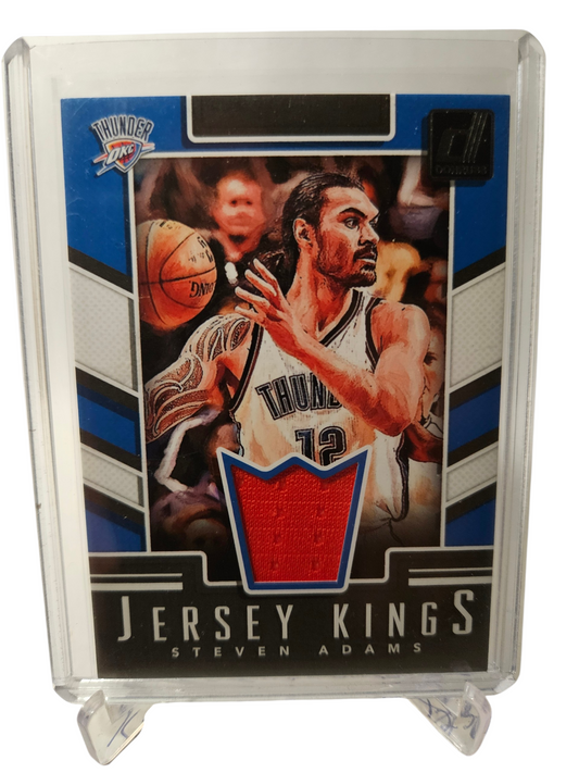 2016-17 Panini Donruss #JK-SA Steven Adams Jersey Kings Game Worn Patch