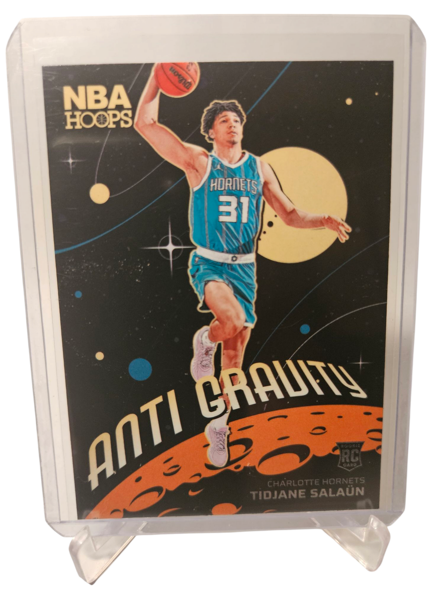 2024-25 Panini Hoops #3 Tidjane Salaun Rookie Card Anti Gravity