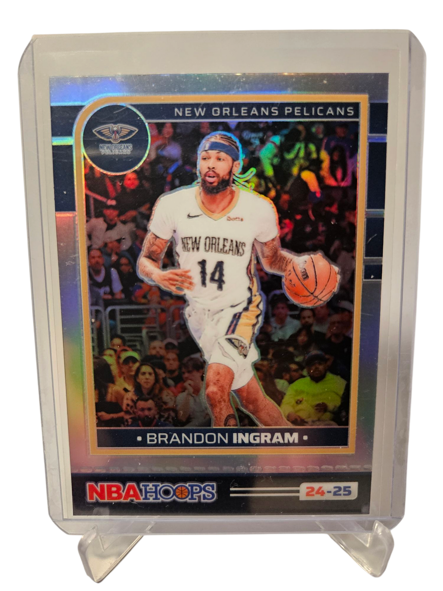 2024-25 Panini Hoops #199 Brandon Ingram Silver Holo