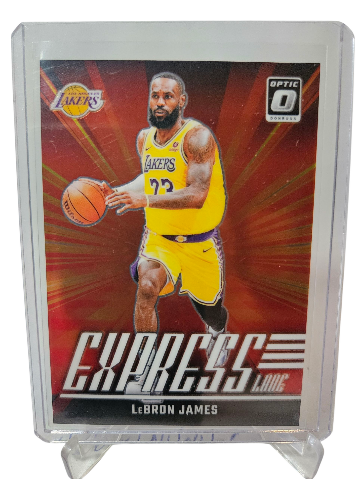 2024-25 Panini Donruss Optic #2 Lebron James Express Lane