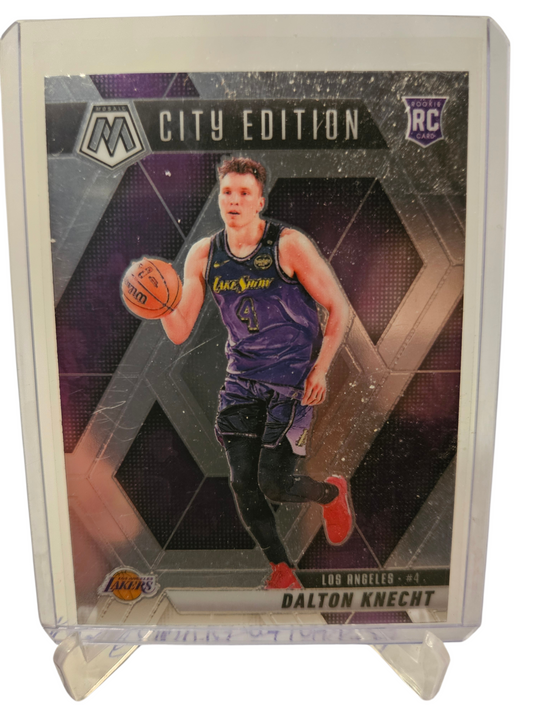 2024-25 Panini Mosaic #271 Dalton Knecht Rookie Card City Edition