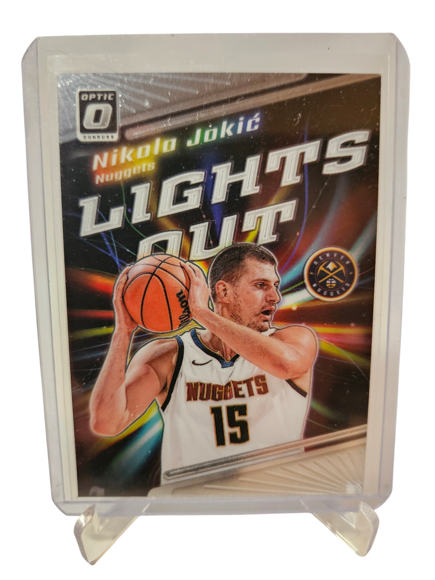 2023-24 Panini Donruss Optic #5 Nikola Jokic Lights Out