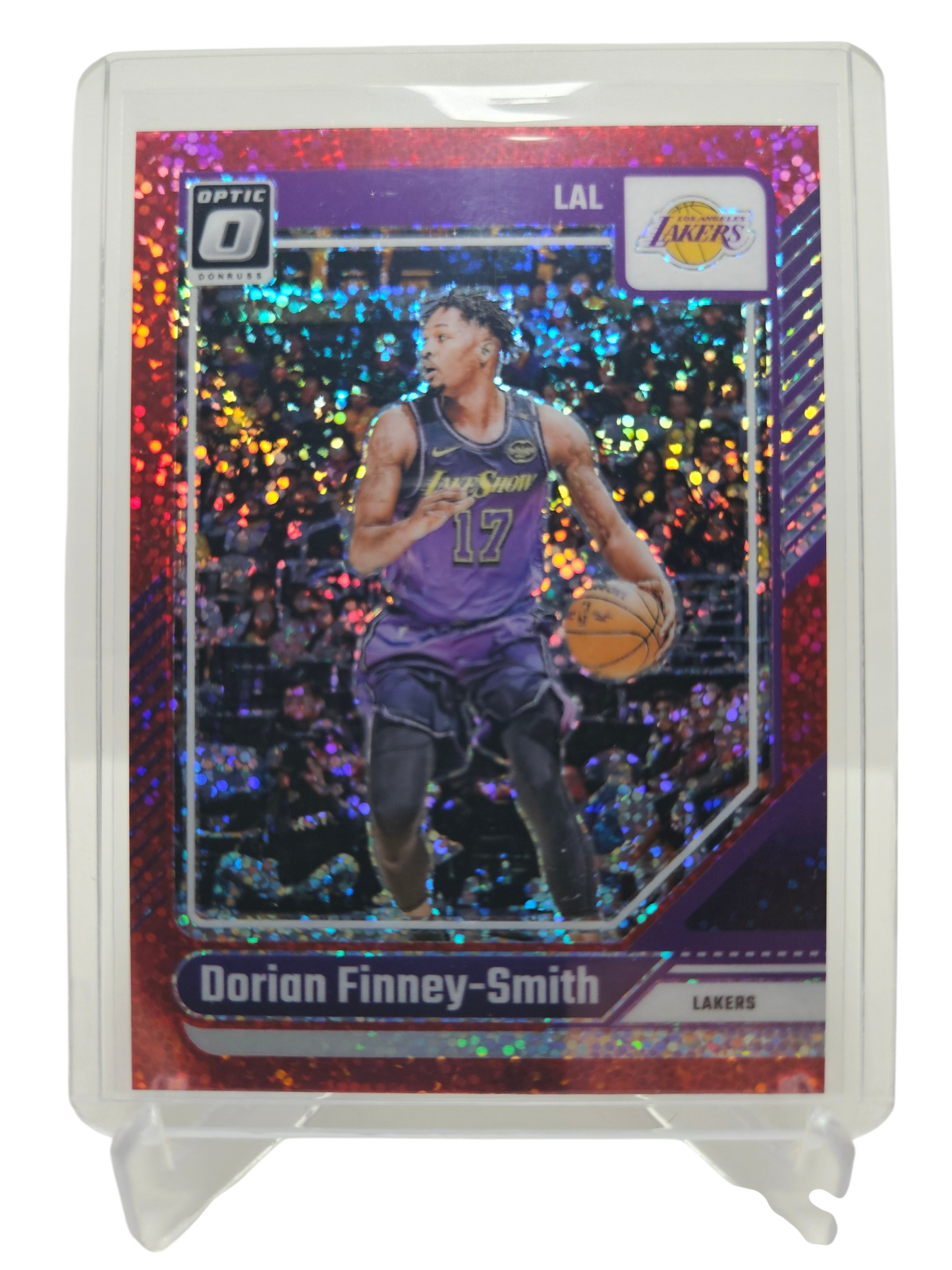 2024-25 Panini Donruss Optic (Sparkle Pack) #146 Dorian Finney-Smith Red Sparkle Prizm
