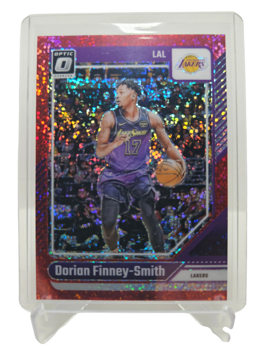 2024-25 Panini Donruss Optic (Sparkle Pack) #146 Dorian Finney-Smith Red Sparkle Prizm
