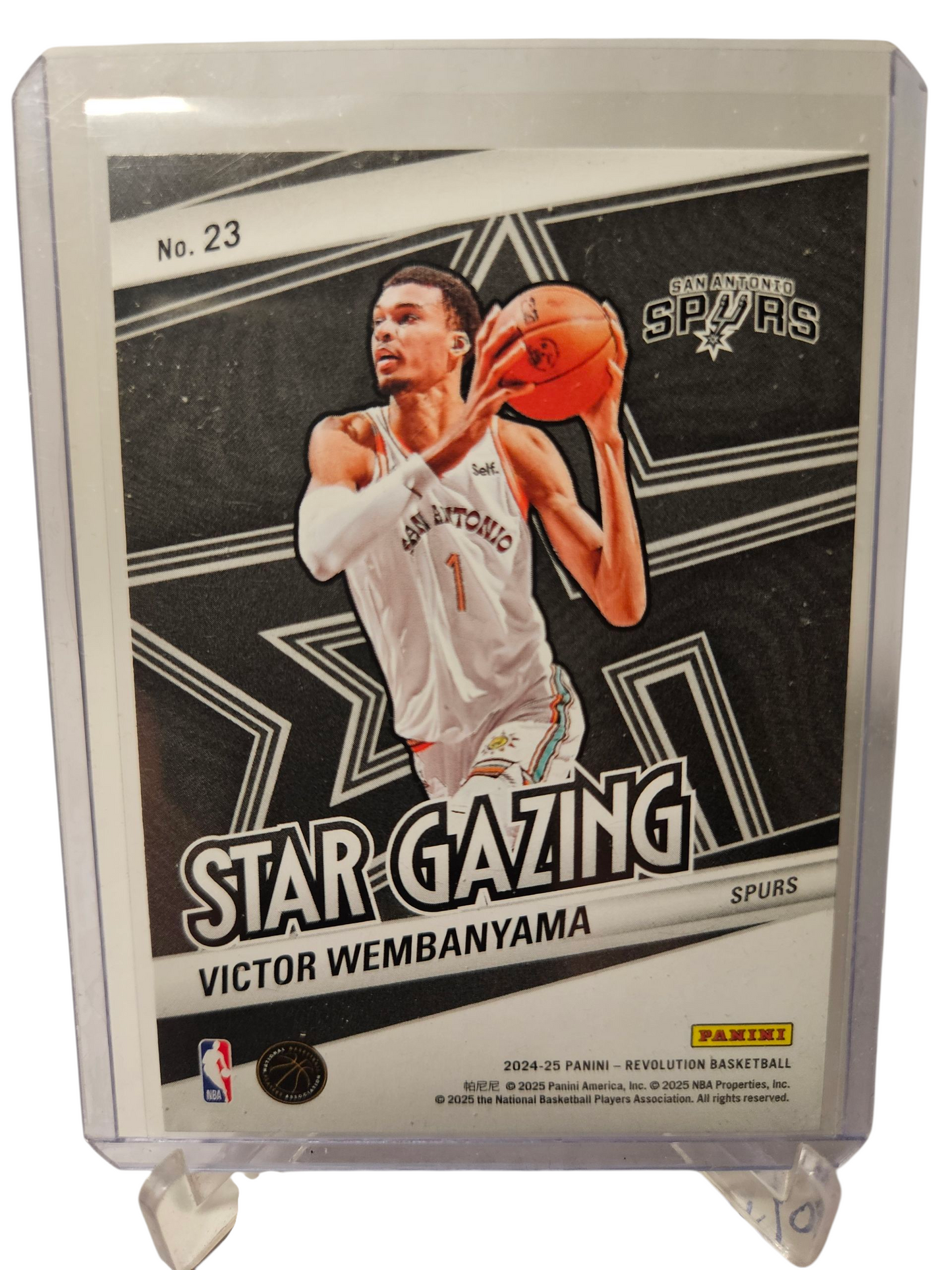 2024-25 Panini Revolution #23 Victor Wembanyama Star Gazing