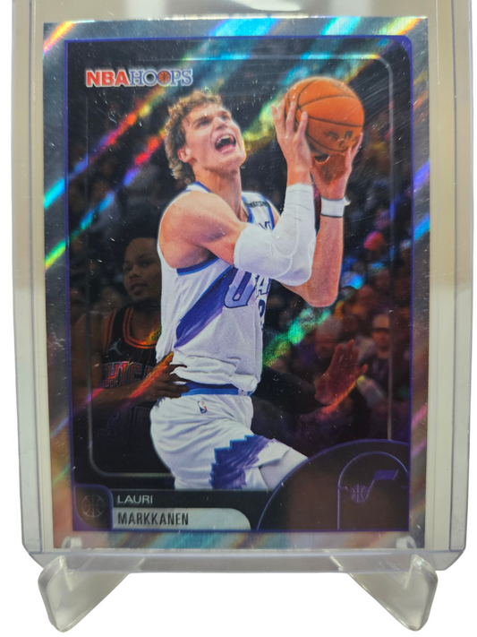2025-26 Topps Hoops #119 Lauri Markkanen Rainbow Foil