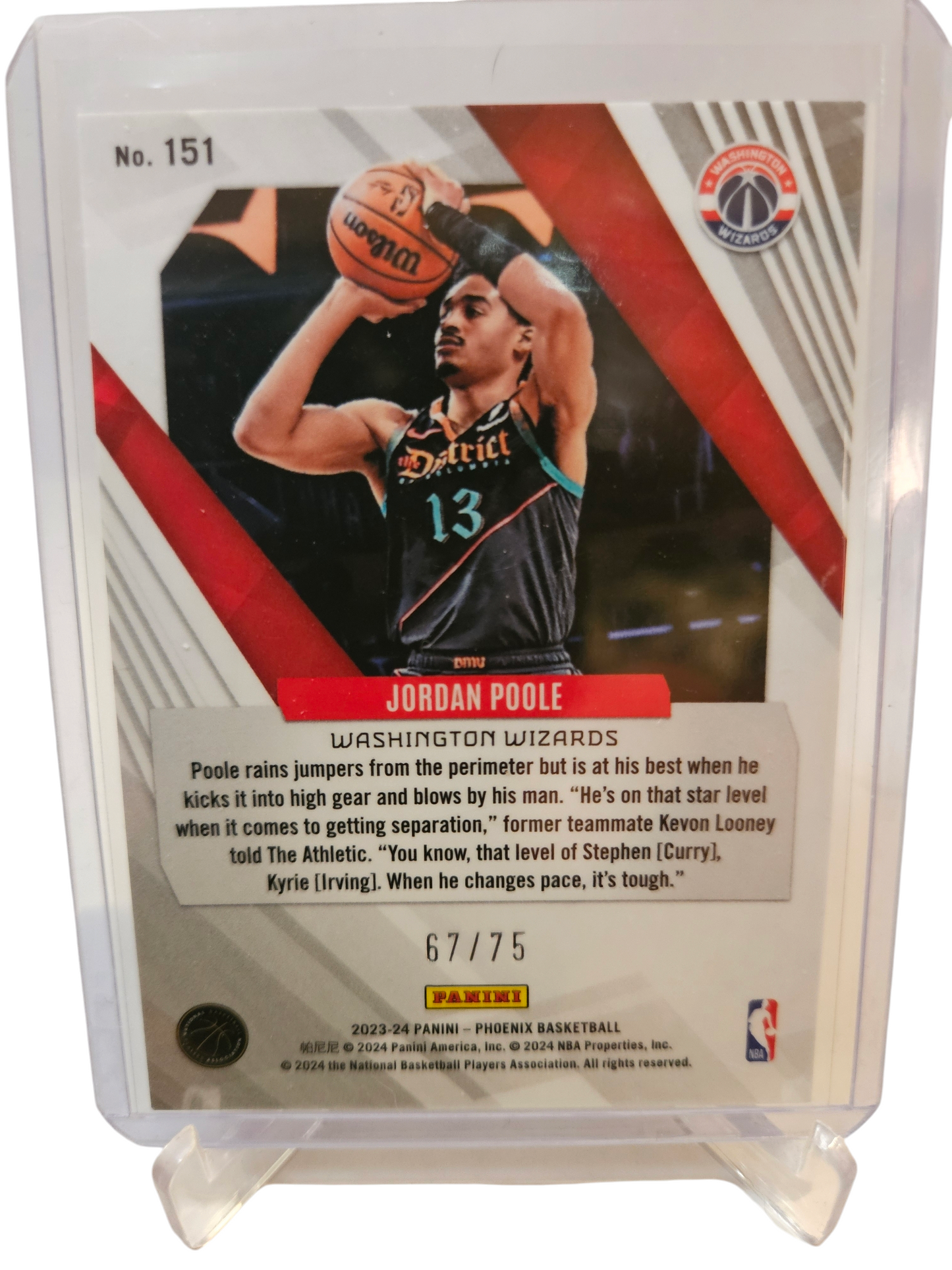 2023-24 Panini Phoenix #151 Jordan Poole 67/75