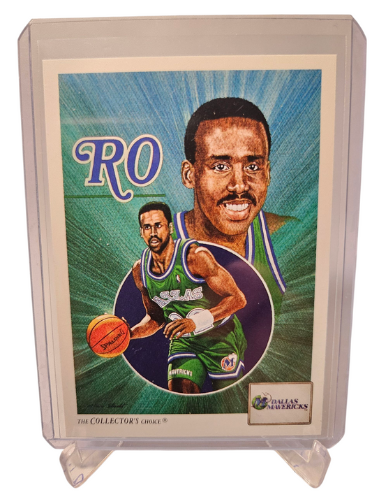 1991 Upper Deck #87 Rolando Blackman Dallas Mavericks Checklist