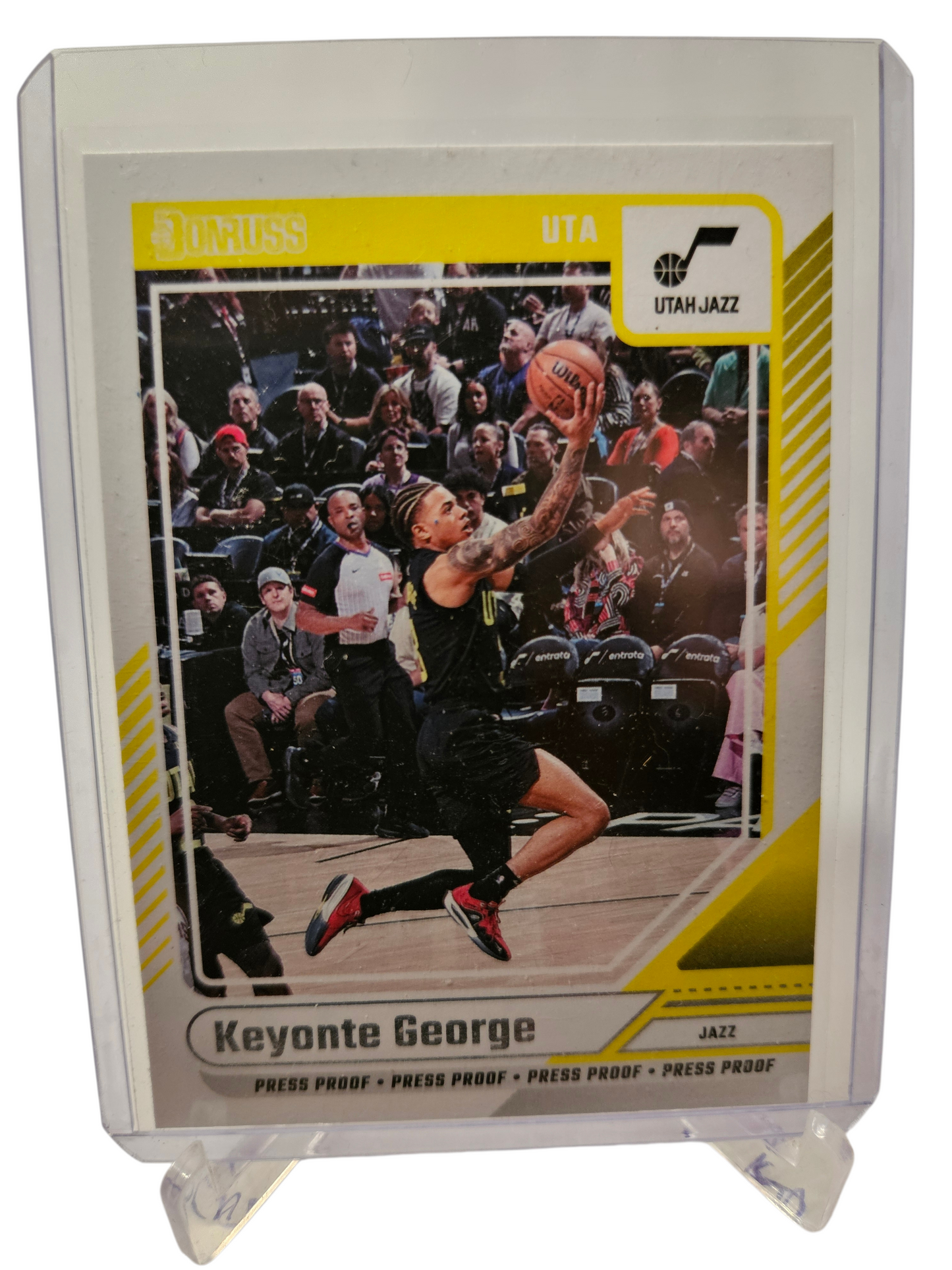 2024-25 Panini Donruss Optic #47 Keyonte George Press Proof