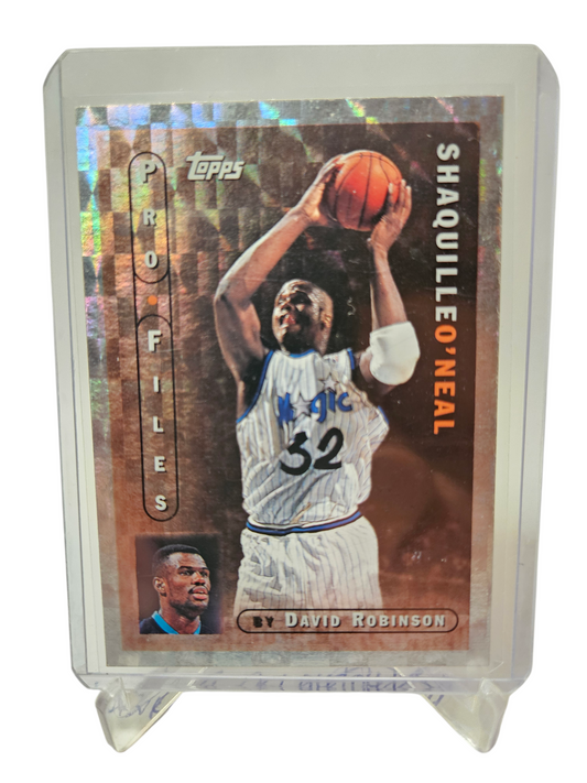 1996 Topps #PF-7 Shaquille O'Neal Profiles