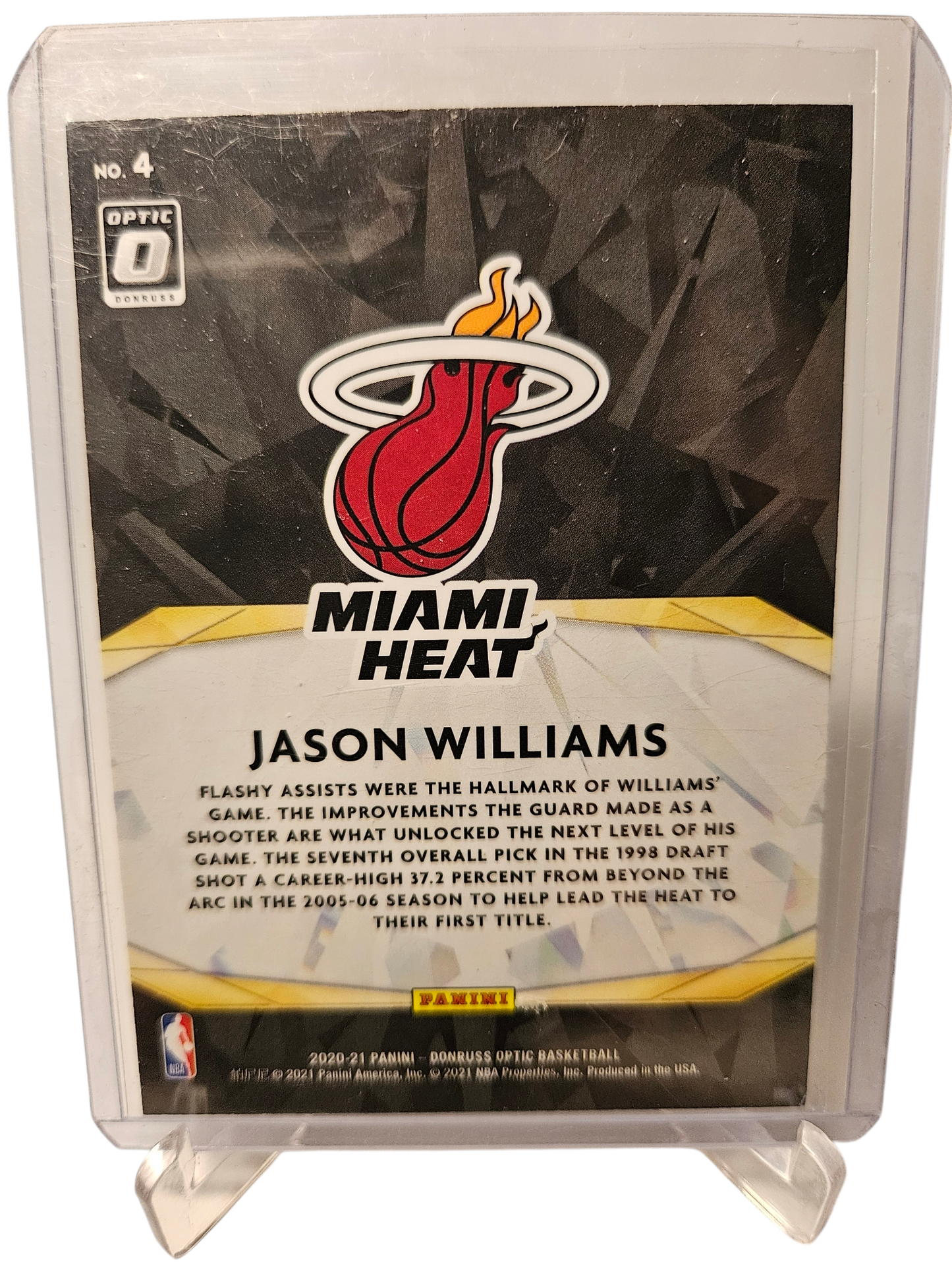 2020-21 Panini Donruss Optic #4 Jason Williams Winner Stays