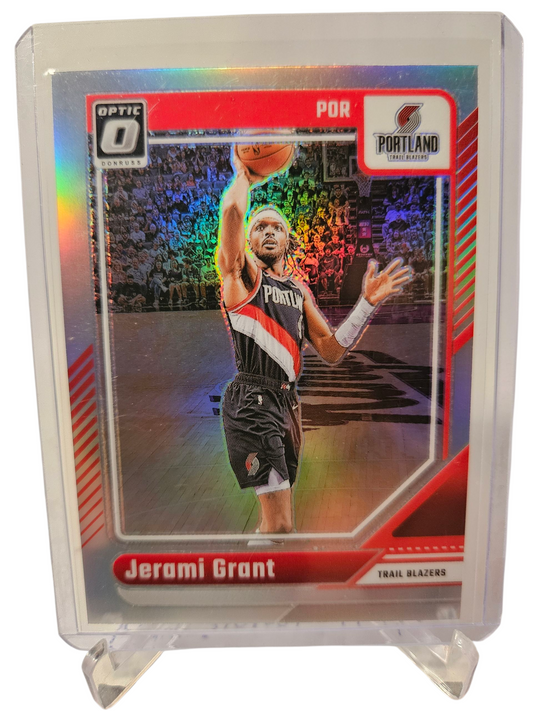 2024-25 Panini Donruss Optic #109 Jerami Grant Silver Holo Prizm