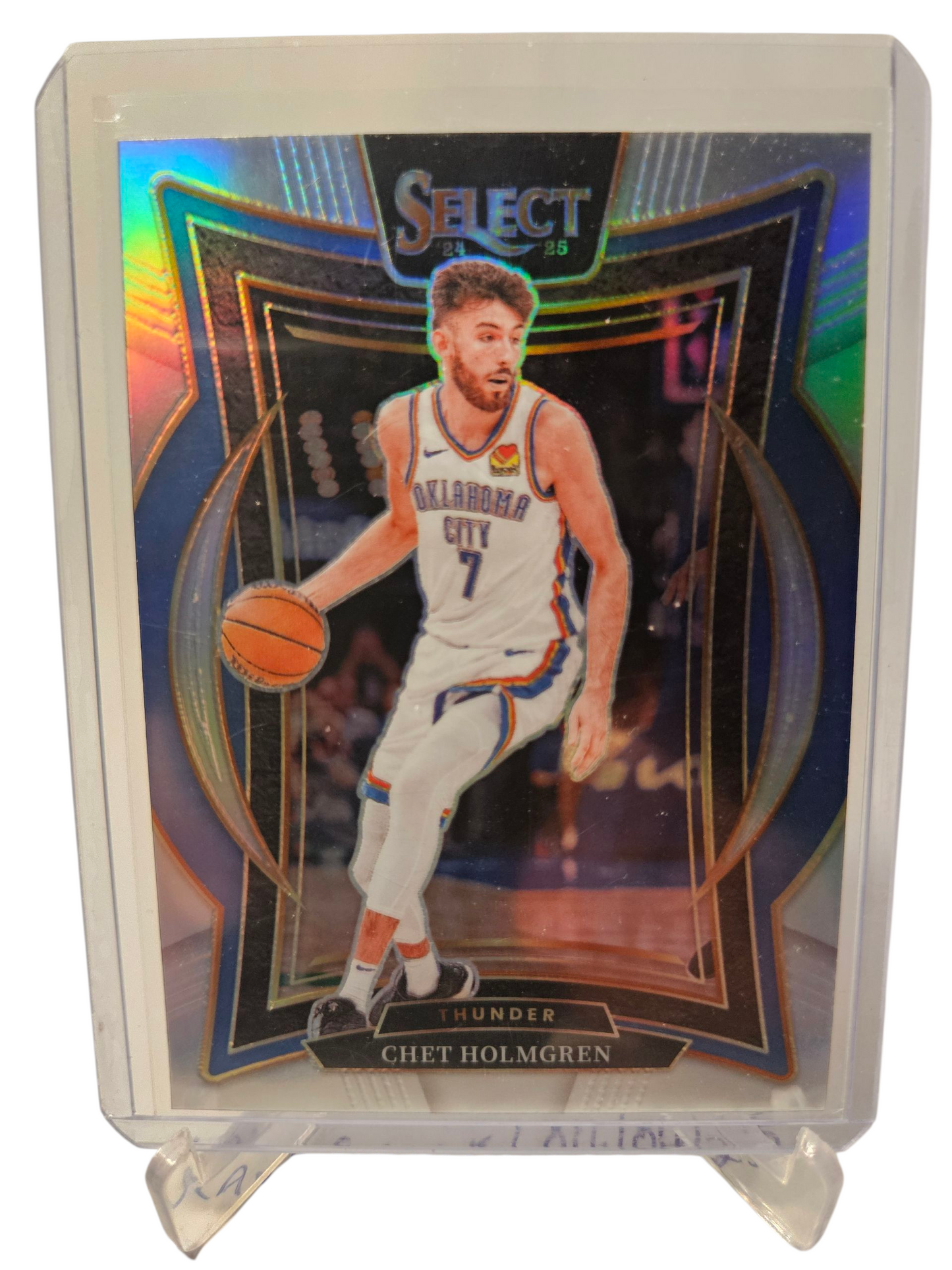 2024-25 Panini Select #1 Chet Holmgren Silver Prizm