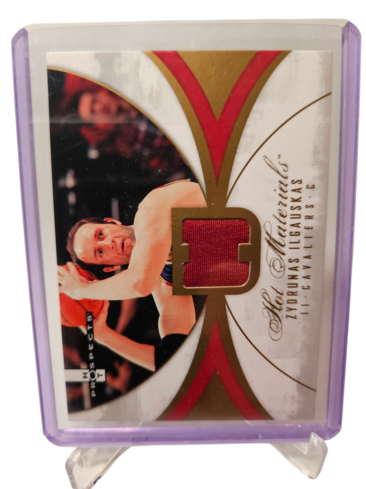 2007-08 Upper Deck #HM-ZI Zydrunas Ilgauskas Hot Materials Game Worn Patch