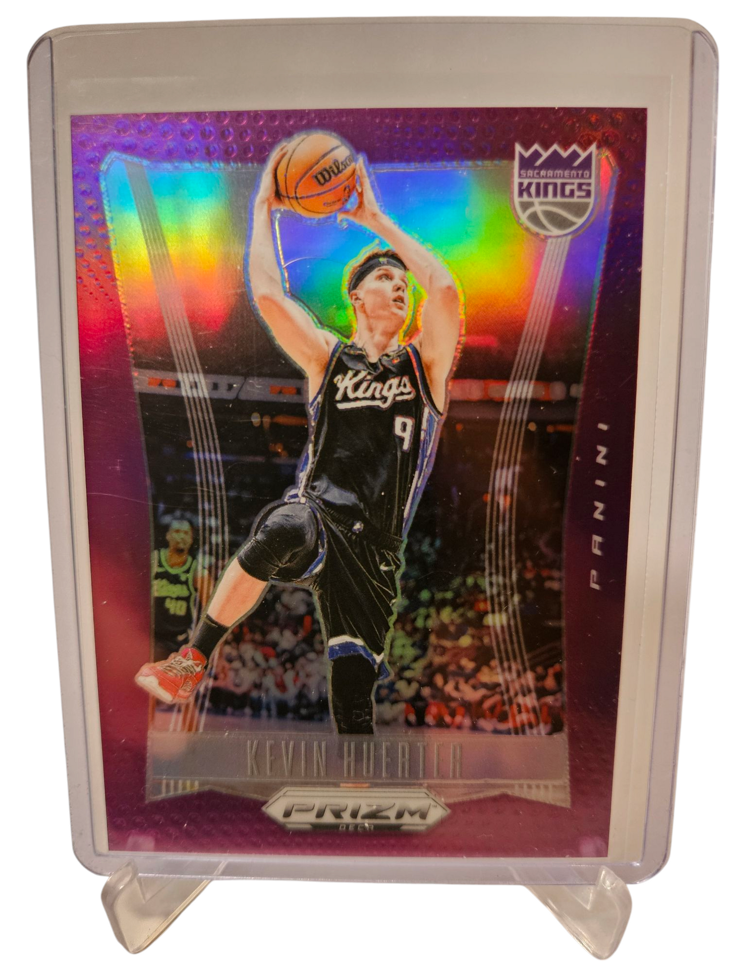 2023-24 Prizm Deca #104 Kevin Huerter Purple Prizm 75/99