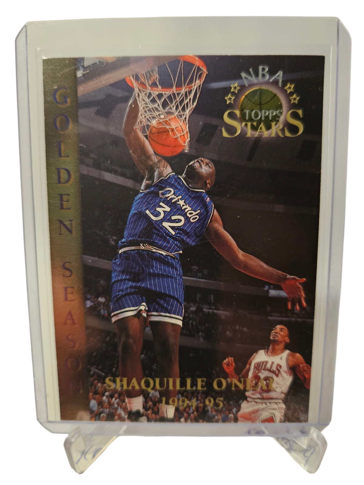 1996 Topps #82 Shaquille O'Neal Topps Stars Golden Season